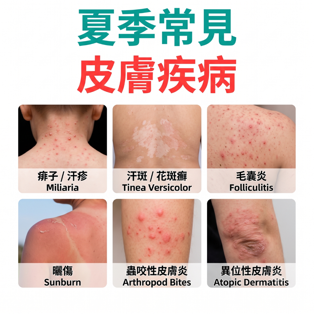 台灣夏天高溫悶熱，您的肌膚也在發出抗議嗎？